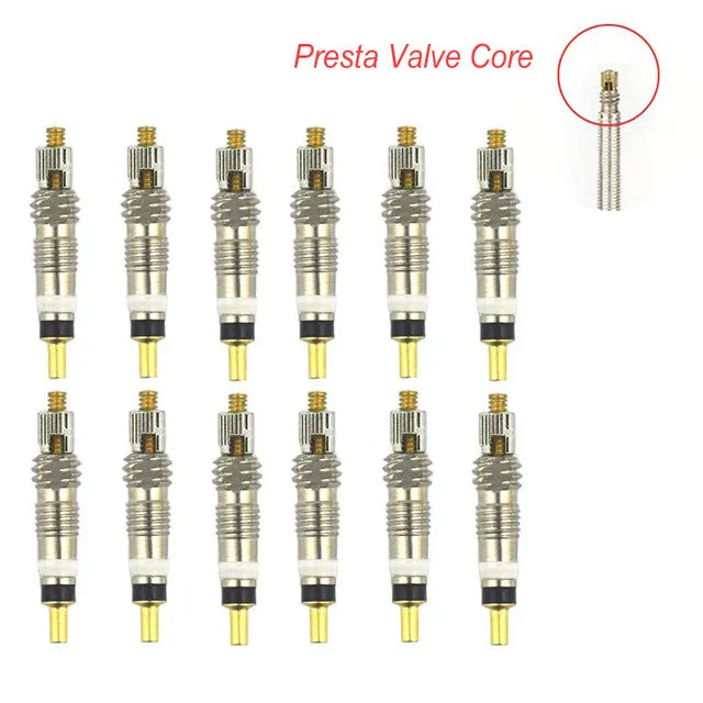 Brass Presta Valve Core Replacement for Road & MTB Bikes (2-40pcs) - image 7