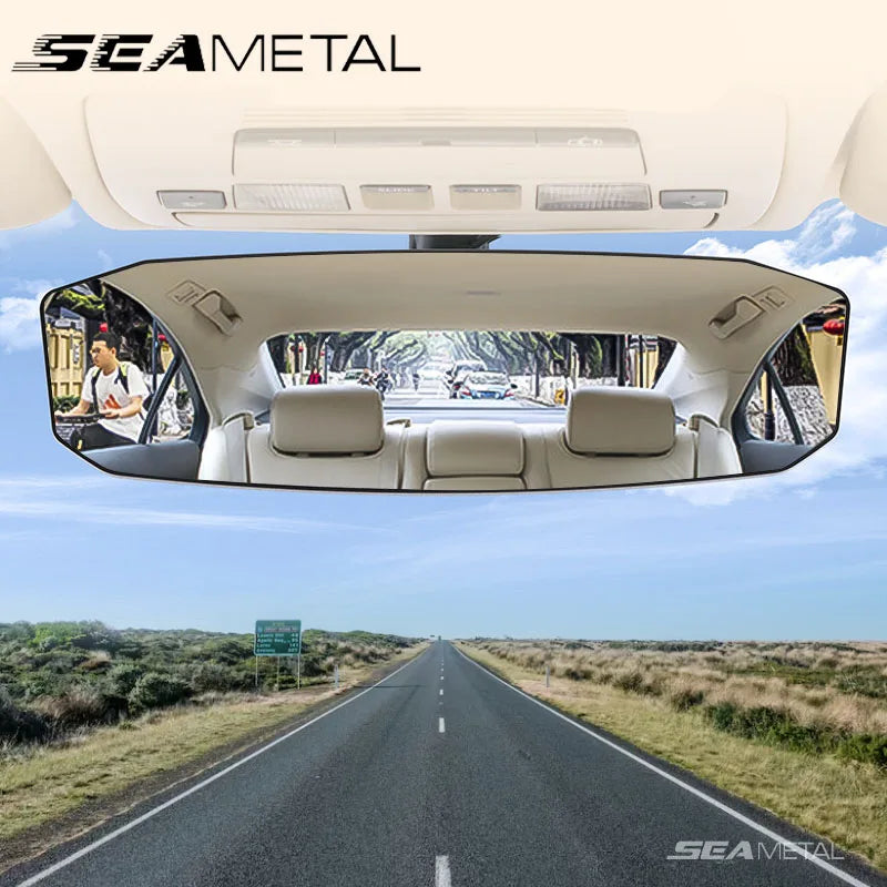 Wide Angle Baby Car Mirror – Anti-Glare, Adjustable, Universal