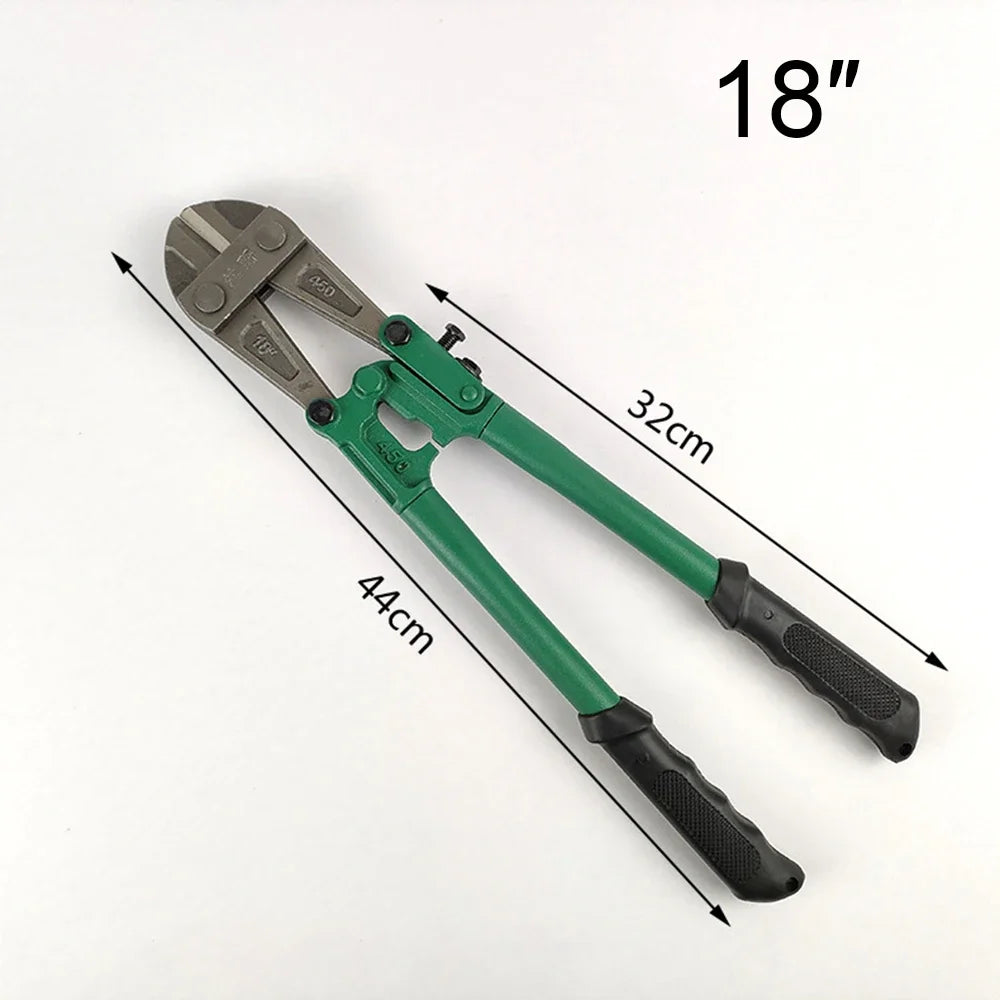 Heavy-Duty Bolt Wire and Cable Cutters Forged Alloy Steel with Rubber Handles