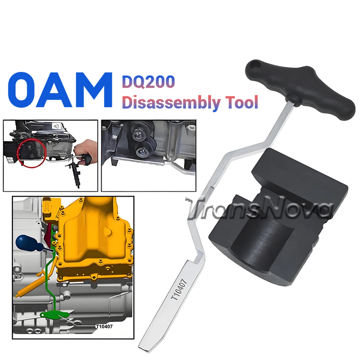 DQ200 0AM DSG Transmission Disassembly Tool Valve Body Install/Removal - image 17