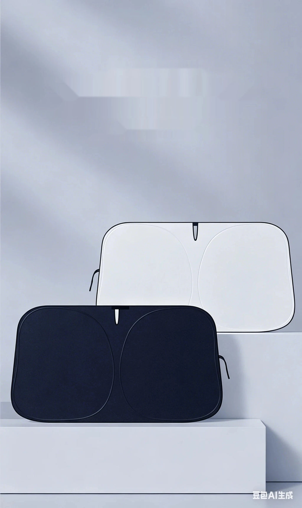 Retractable Windshield Sun Shade Umbrella, 145 x 80 cm