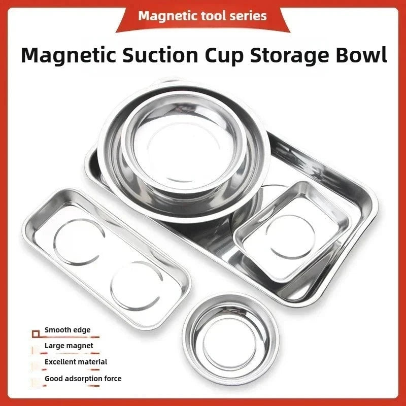 Round Magnetic Parts Bowl for Screws & Small Parts