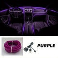 USB LED Neon Strip Light for Car Interior - 5M Flexible - image 7