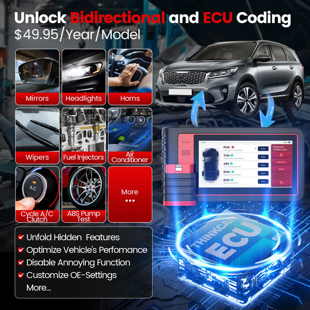 THINKTOOL MINI2 OBD2 Scanner Car Diagnostic Tool - image 4