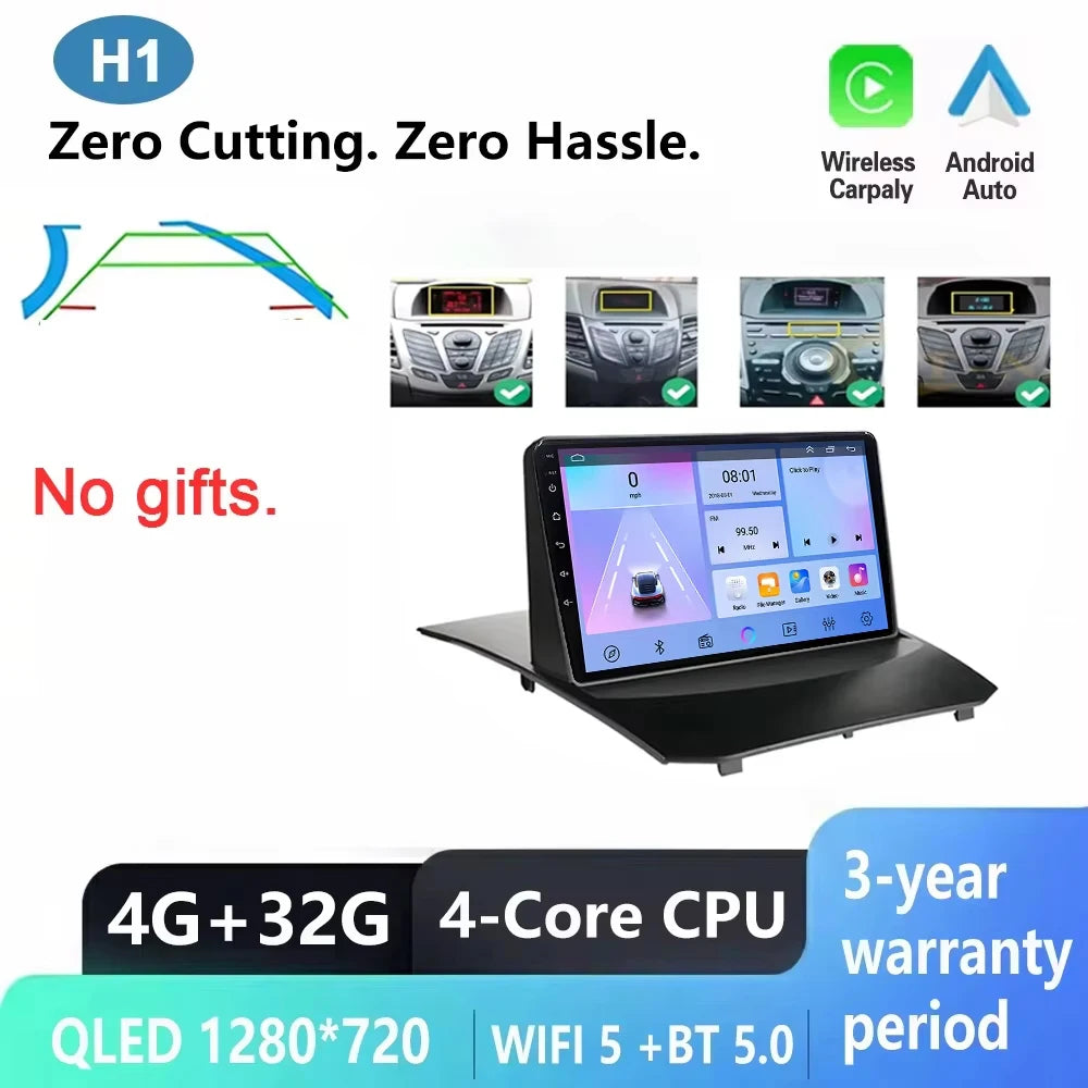 Ford Fiesta 2009-2017 Android Car Radio with CarPlay & GPS - image 16