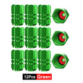 12-Pack Aluminum Tire Valve Caps Universal Fit for Cars & Motorcycles - image 15
