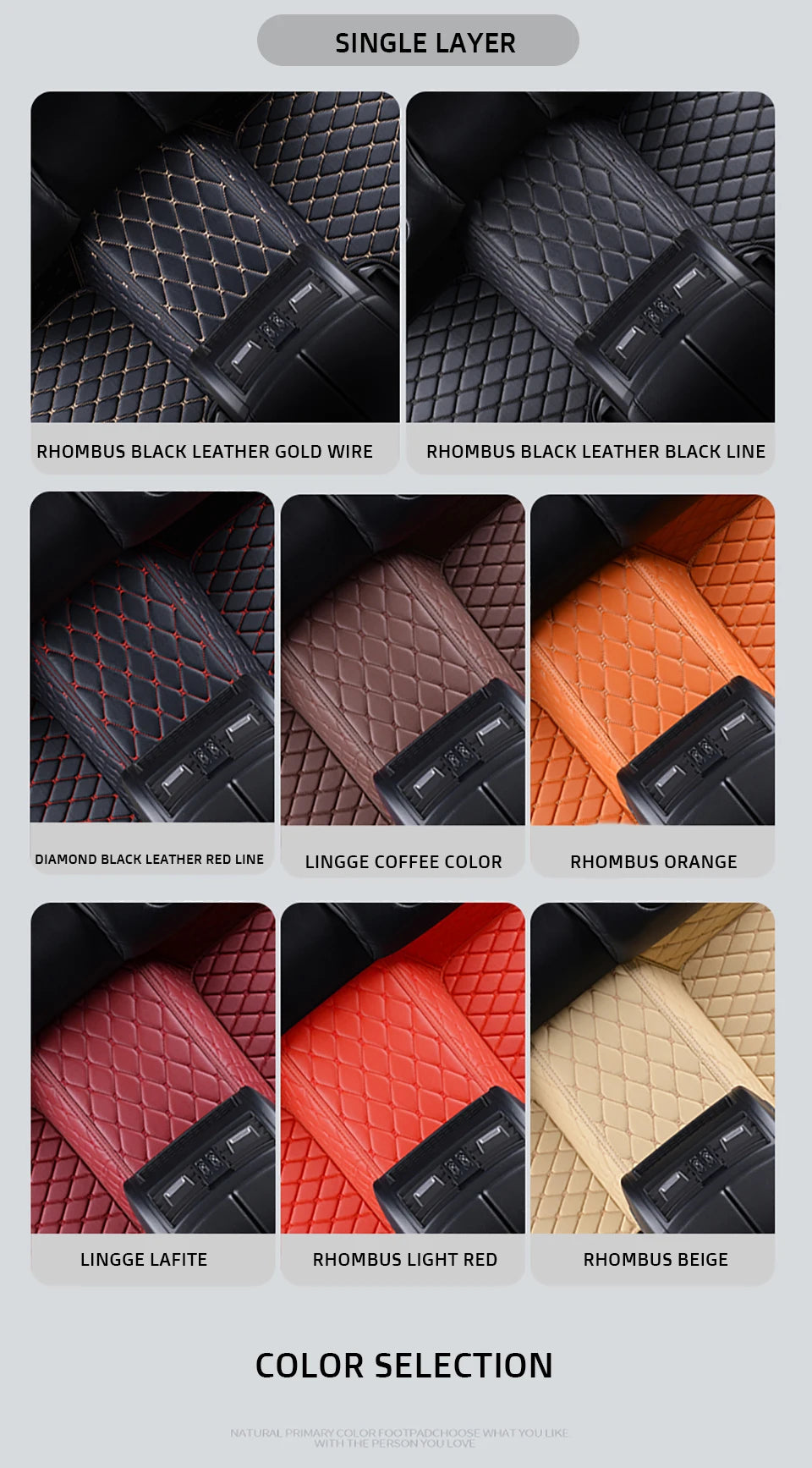 Ford F-150 Custom Fit Leatherette Floor Mats - image 9