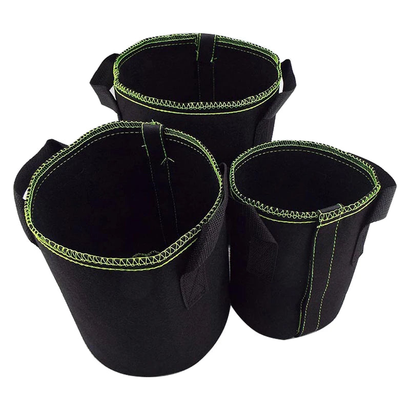 Self-Adhesive Plant Grow Bags, 1/2/3 Gallon – Nursery Pots