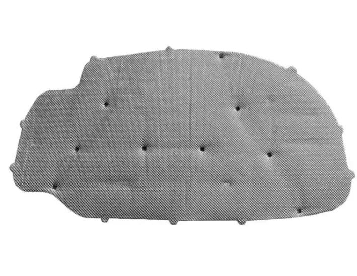 Engine hood insulation pad for VW Golf Mk5 and Jetta 2006 to 2011, sound and heat shield