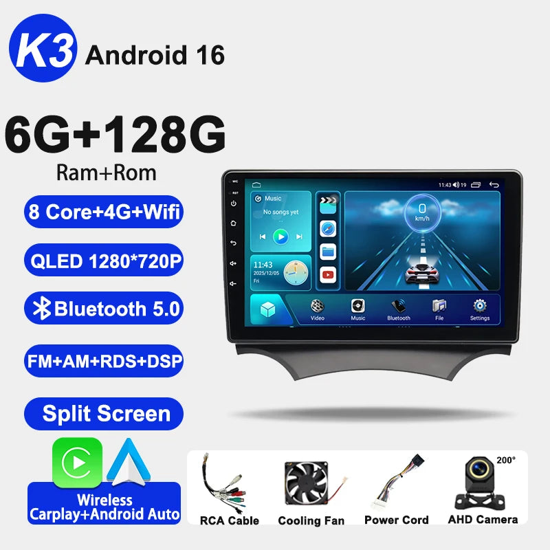 Ford Ka 9-Inch Multimedia Radio with GPS, Android Auto & CarPlay - image 15