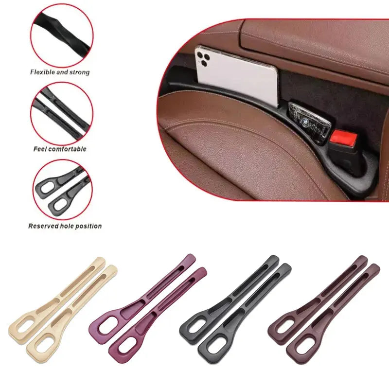 2-Piece Waterproof Car Seat Gap Plug Strip