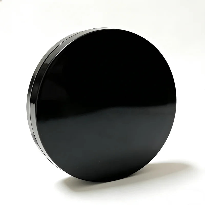 56mm Hub Caps for Cars - 4 Pack Black & Chrome - image 4