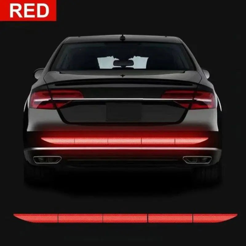 Reflective Stickers for Wheel Rims, Door Handles and Rear Bumper
