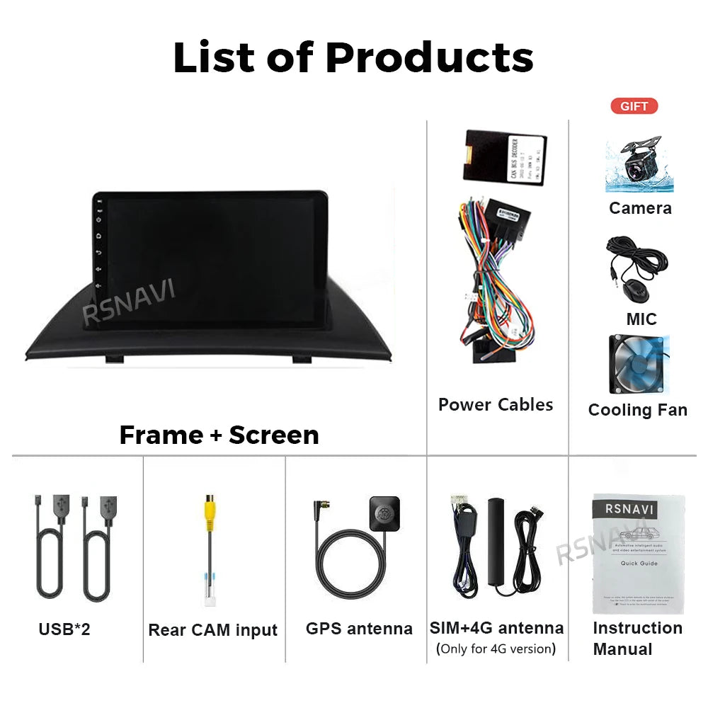 Android Car Stereo for BMW X3 E83 2004-2012 Carplay GPS - image 2