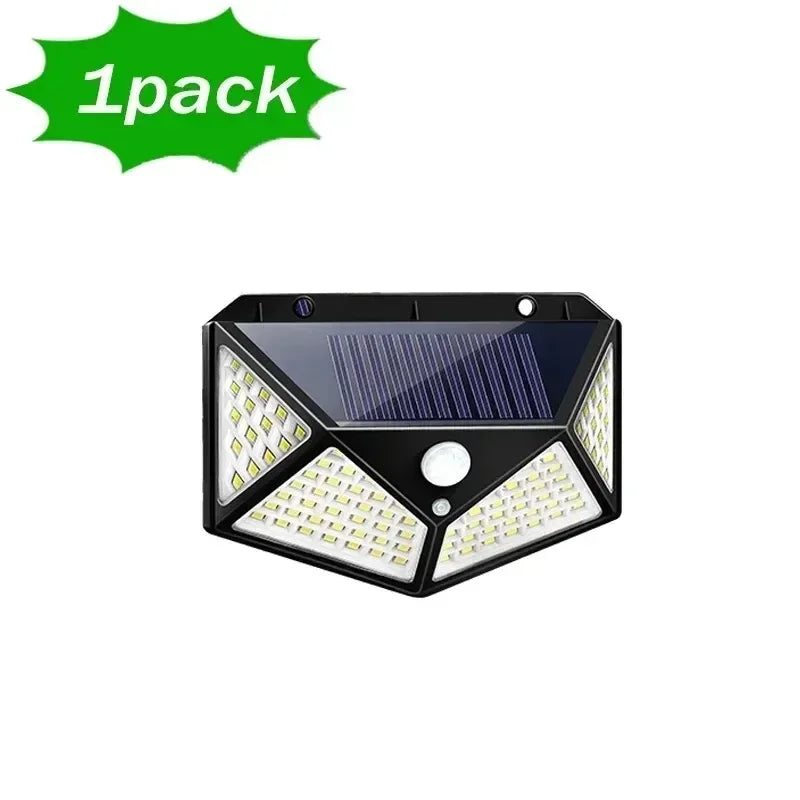 Solar Garden Spotlight with Motion Sensor – Waterproof