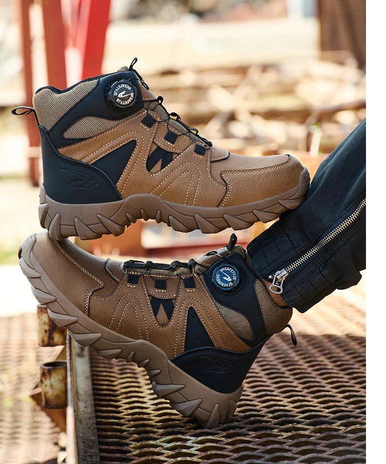 Steel Toe Safety Boots, Smash-Proof & Puncture-Resistant - image 31
