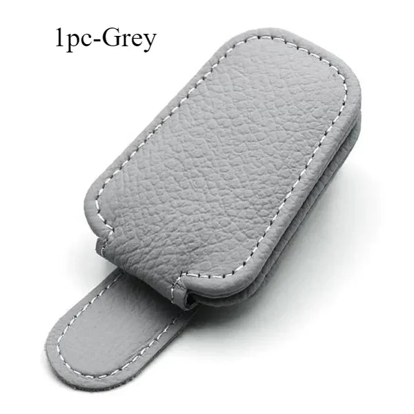 Car Sun Visor Sunglasses Holder Clip with Ticket & Card Clip