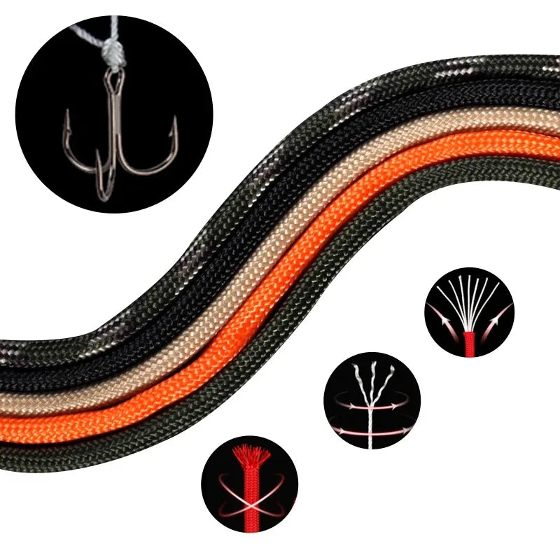 550 Paracord 7-Core, 5/15/30M – Camping & Hiking Rope