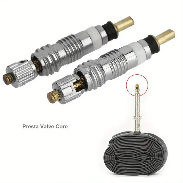 Brass Presta Valve Core Replacement for Road & MTB Bikes (2-40pcs) - image 9