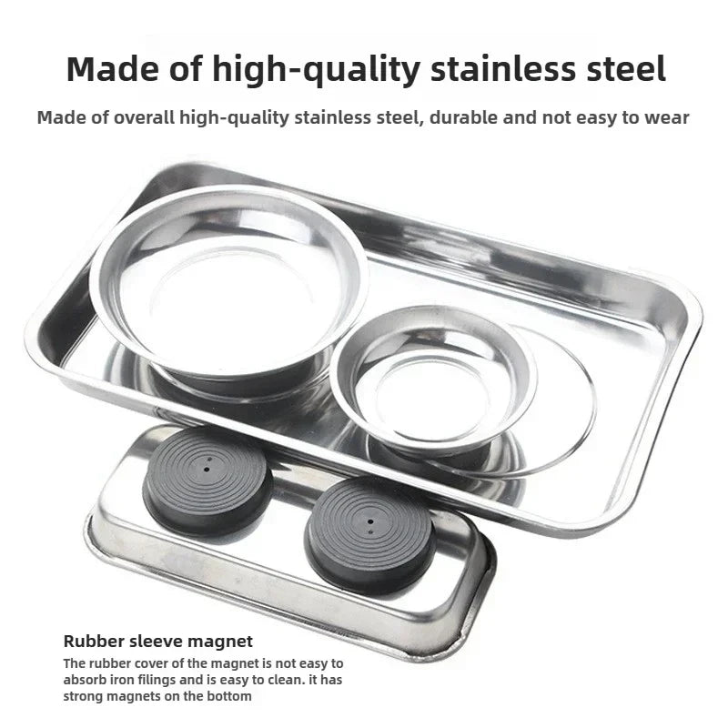 Round Magnetic Parts Bowl for Screws & Small Parts