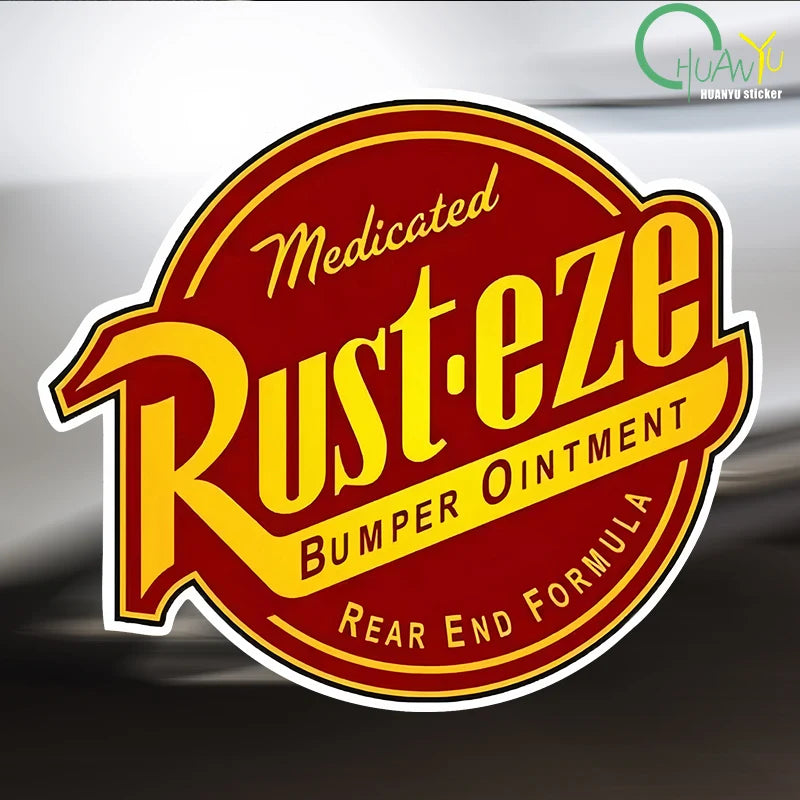 Racing-Style Sponsor Decal for Windshield or Window