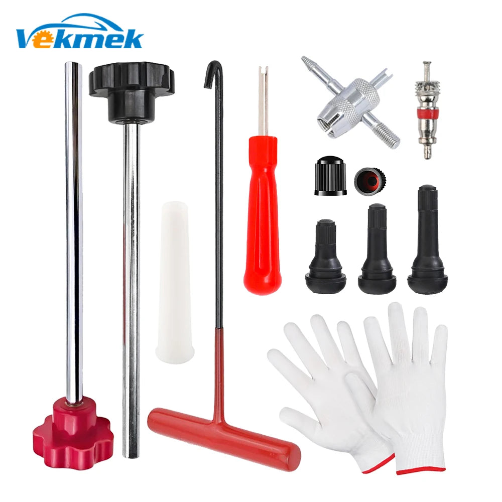 23pc Tire Valve Stem Tool Kit for Car, SUV & Motorcycle - image 9