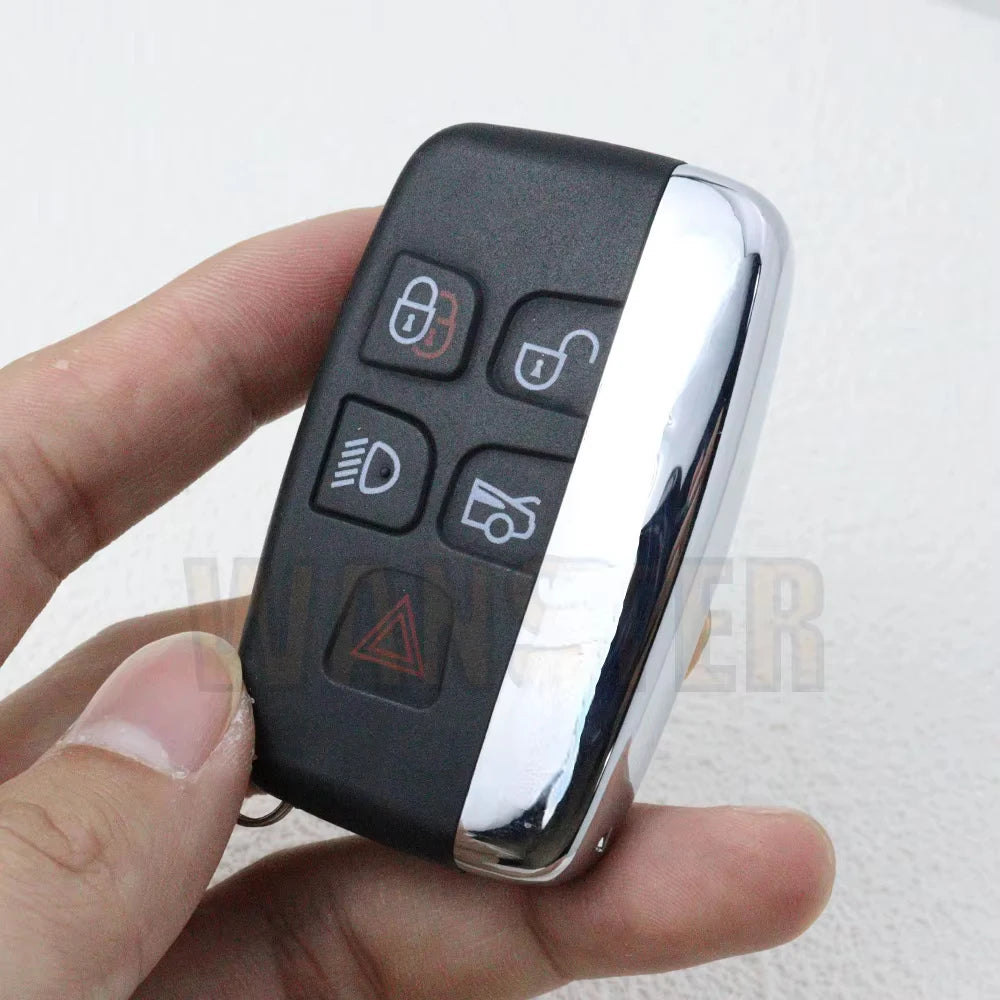 Car Key Housing Key Case Shell for Jaguar XE XJ XF Guitar for Land Rover Range Rover Sport Evoque Freelander Velar Discovery 4