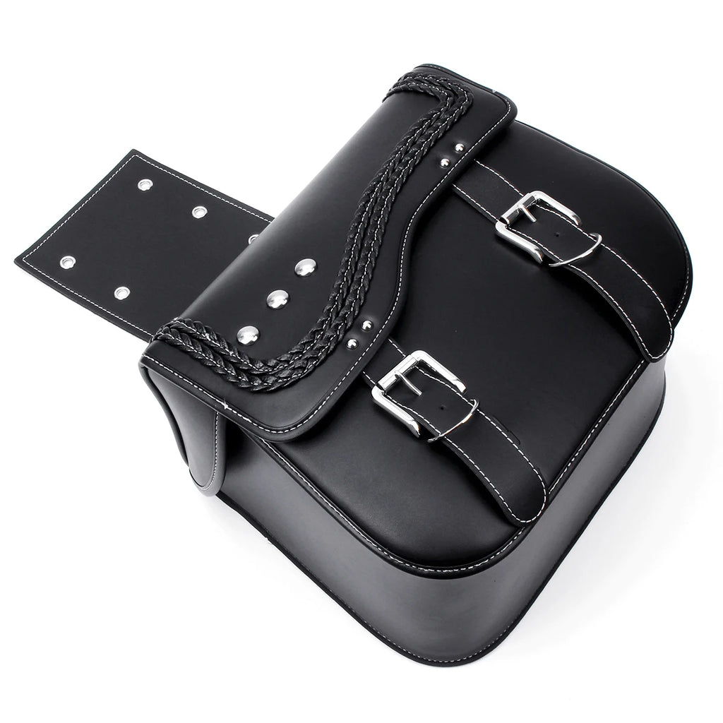 Large Motorcycle Saddlebags Pair for Sportster 883/1200 - image 6