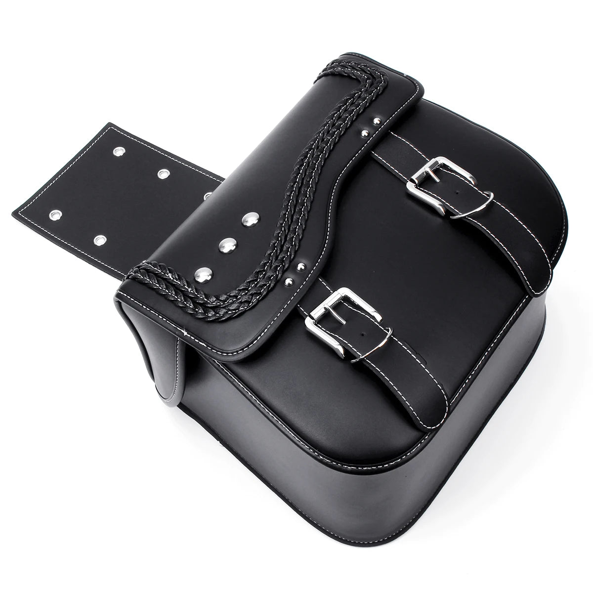 Large Motorcycle Saddlebags Pair for Sportster 883/1200 - image 6