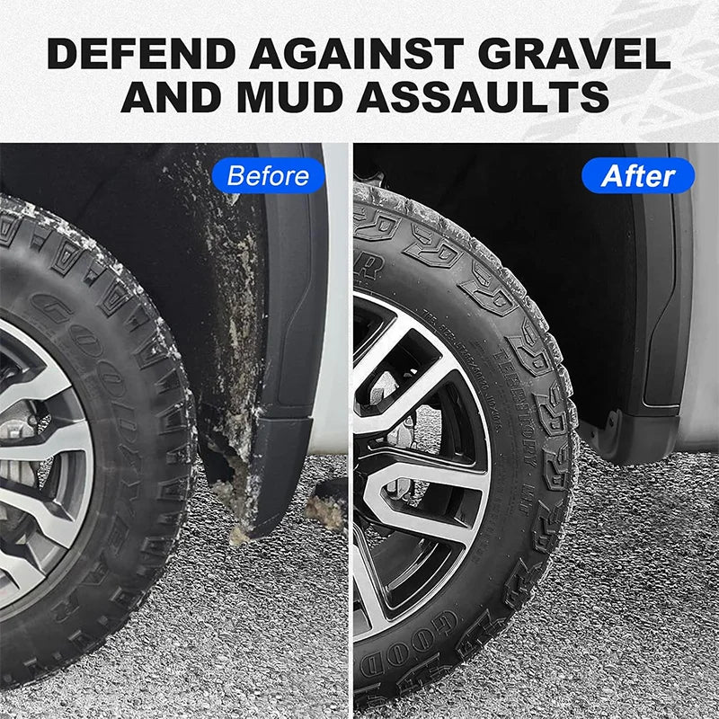 Heenvn Mud Flaps for GMC Sierra 1500 2019-2026 Accessories Front & Rear Splash Guard Mudflaps No-Drilling GMC Fender Replacement