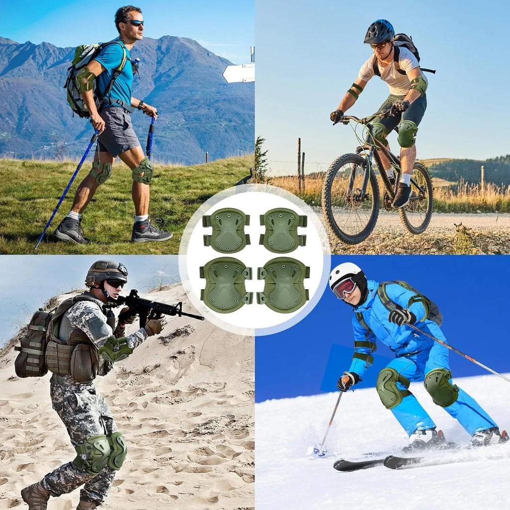 Tactical Knee & Elbow Protective Pads Set, 2-Piece - image 6