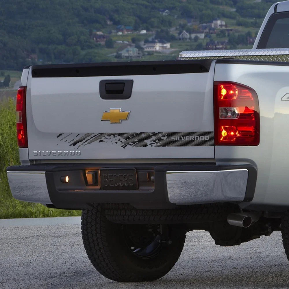 Chevrolet Silverado Tailgate Vinyl Decal Sticker - Outdoor Rated - image 5