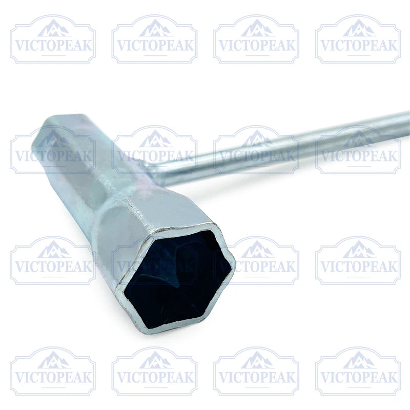 Spark Plug Socket Wrench 13mm & 19mm Stainless Steel Spanner for Chainsaw and Brush Cutter