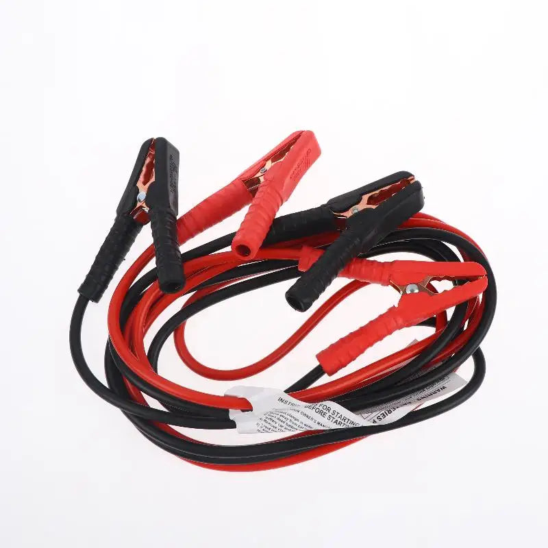 Car Battery Booster Jumper Cable Heavy Duty Anti-freeze Emergency Wire with Insulated Clamps for All Car Models