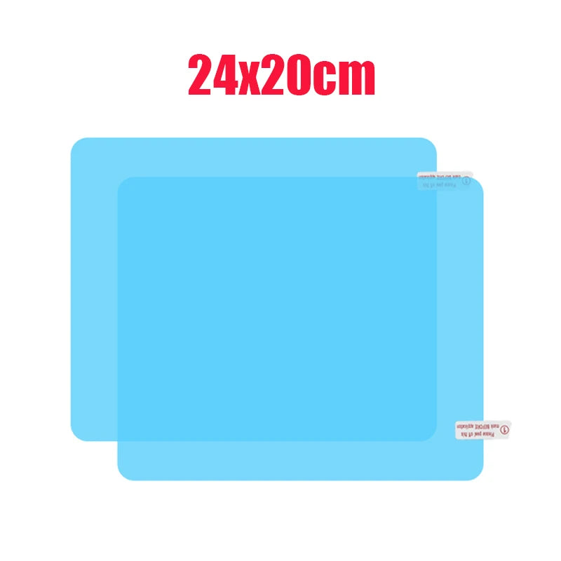 Rainproof Anti-Fog Film Pair for Car Side Mirrors and Windows