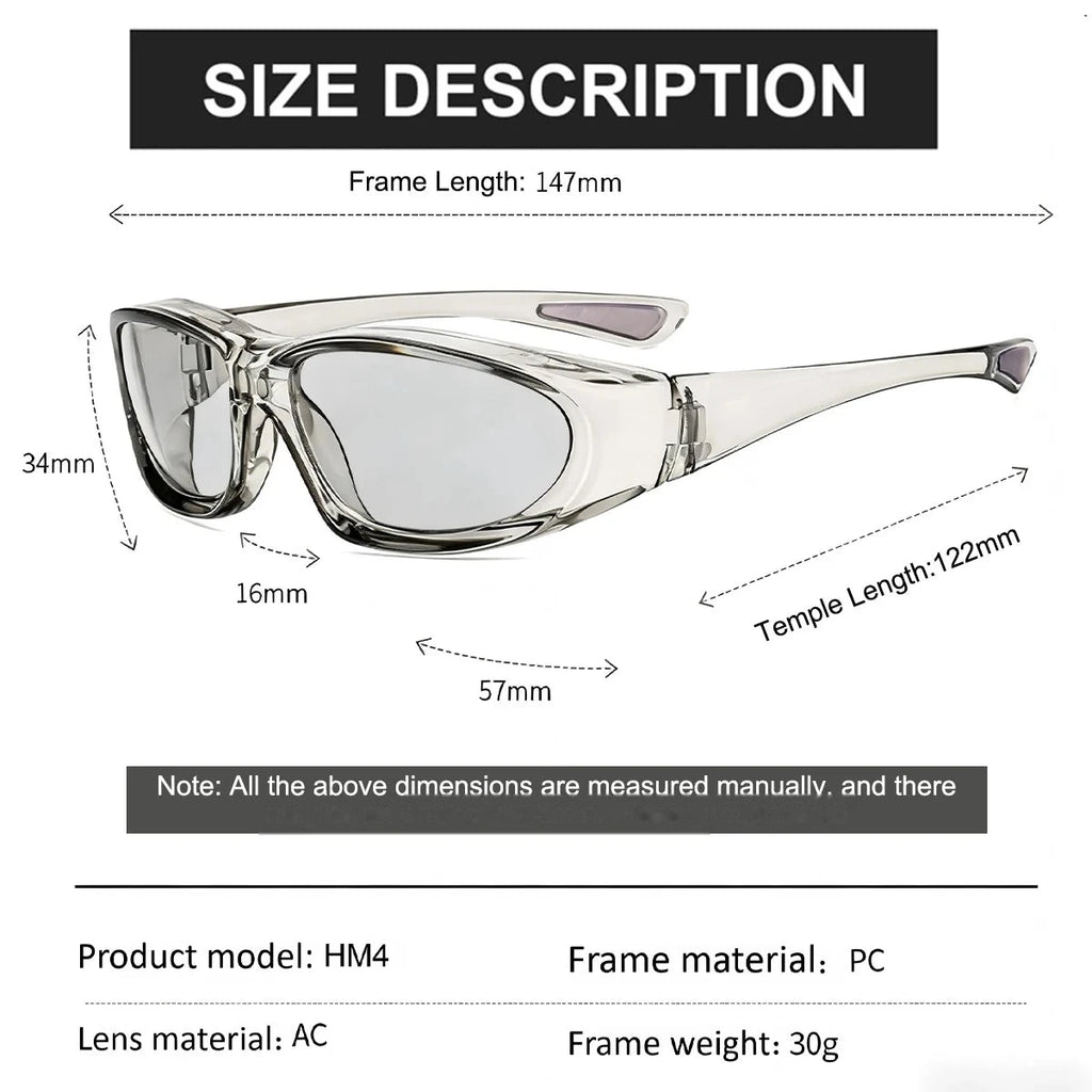 Scratch-Resistant Safety Glasses with Non-Slip Grips