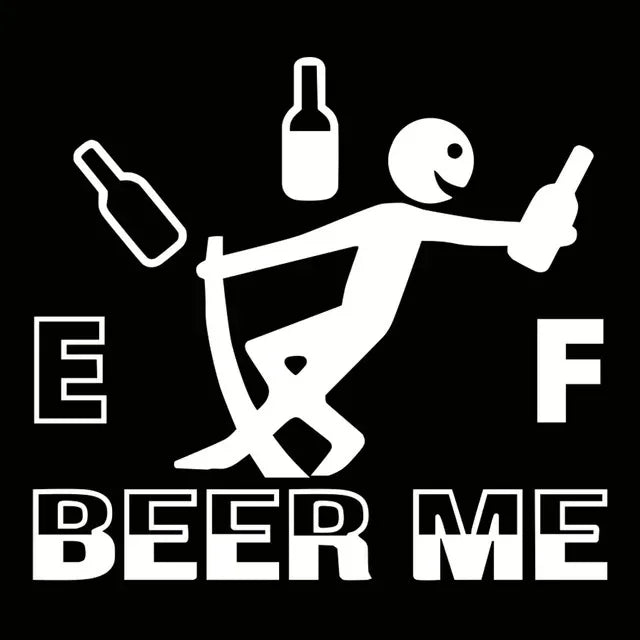 Funny Fuel Gauge Vinyl Car Sticker