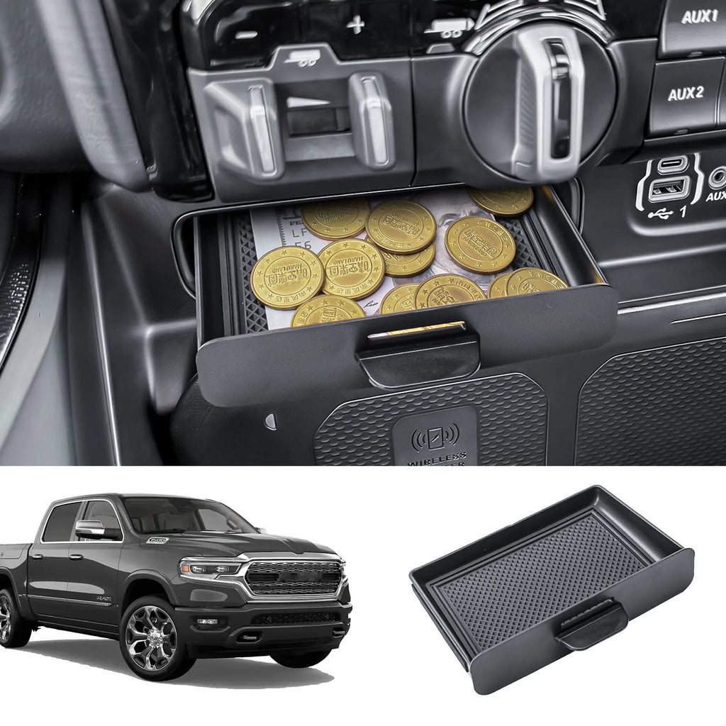 Dodge RAM Console Organizer 2019-2026 | Center Storage Tray