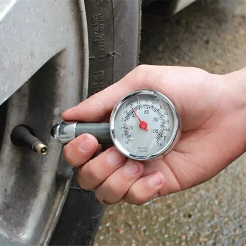 Digital Tire Pressure Gauge - High Precision PSI/Bar/kPa Reading w Deflation Valve Tool for Car Truck Motorcycle Bike Auto Care
