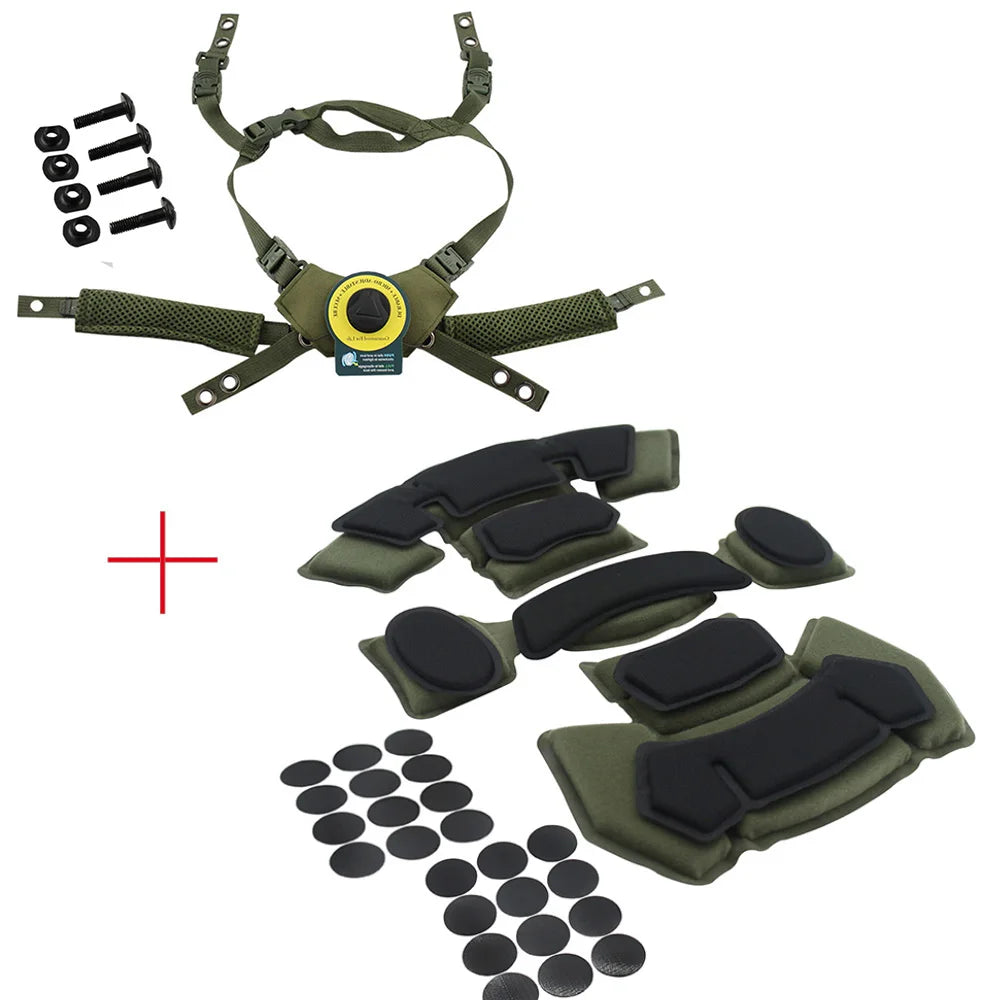Memory Foam Suspension Pad Kit for Wendy FAST MICH Helmets - image 7