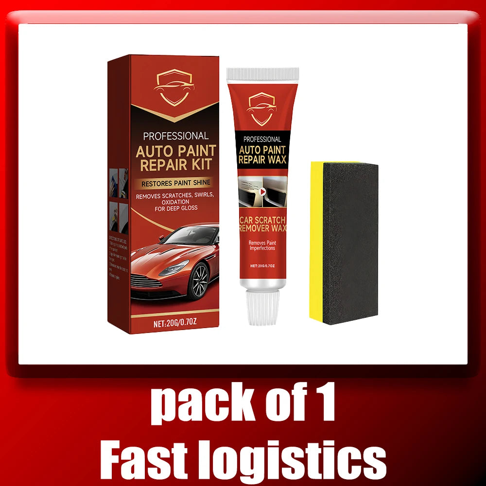 Car Paint Scratch Repair Cream and Renewal Paste Kit