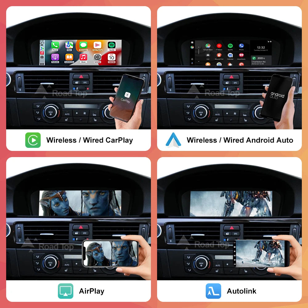 8.8" BMW Touch Screen Display with Wireless CarPlay & Android Auto - image 4