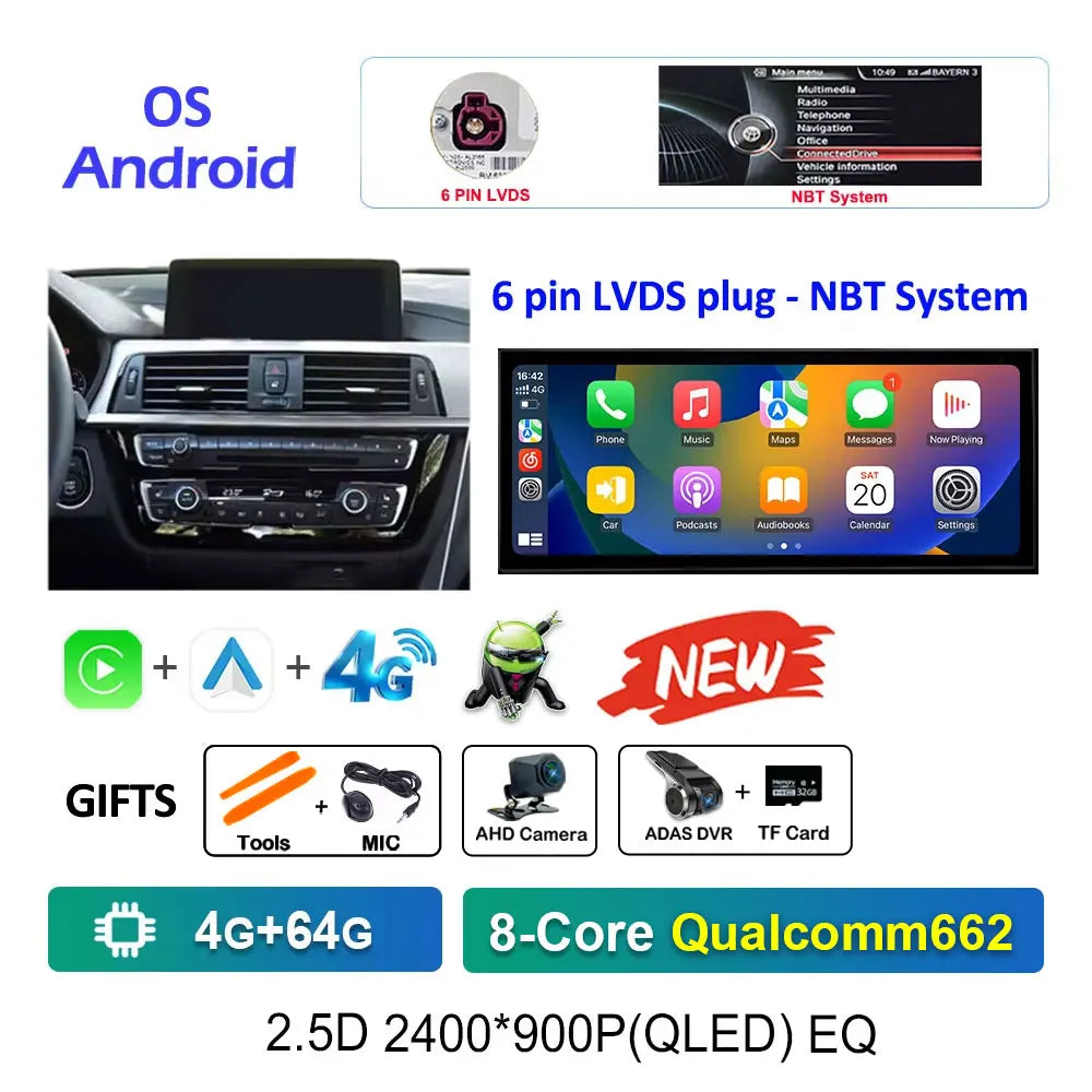 BMW 3/4 Series Android 15 Multimedia Player with CarPlay (F30-F36) - image 21