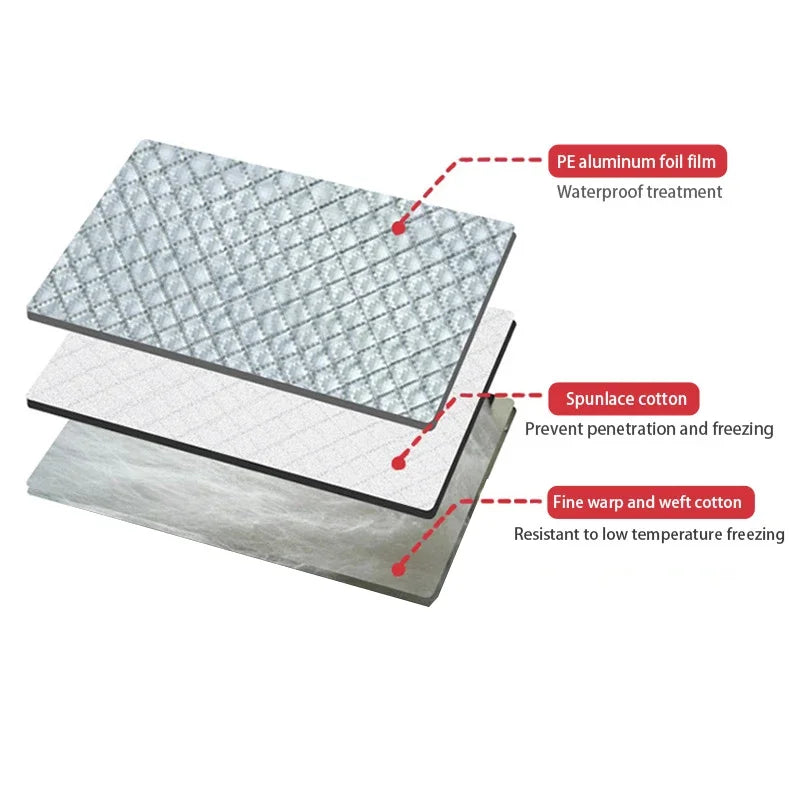 Windshield Snow, Frost and Sun Cover, Magnetic or Standard