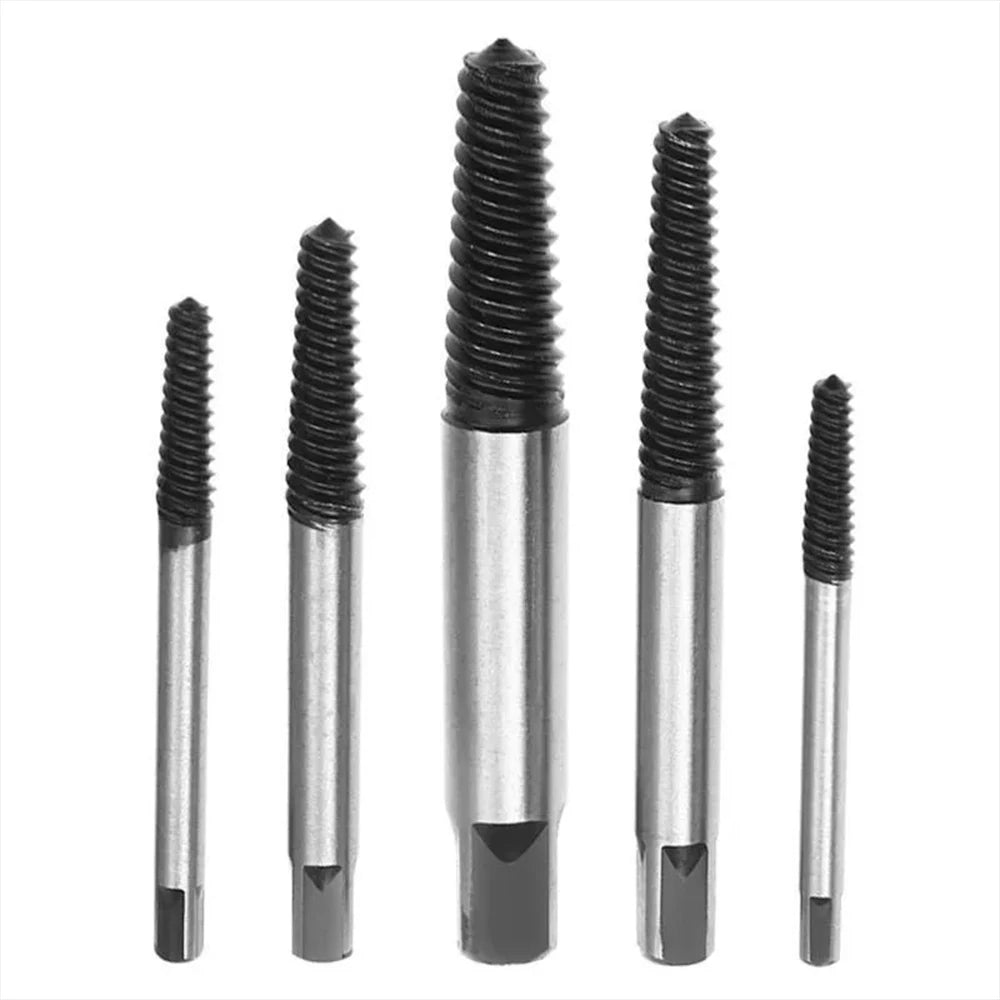 Screw Extractor Set 5/6pc – Damaged Bolt Remover, Alloy Steel - image 10