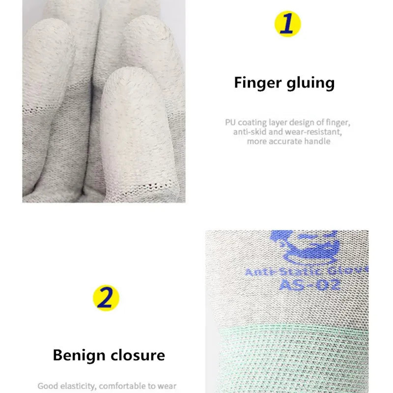 Anti-Static Carbon Fiber Gloves for Electronics Repair - image 6