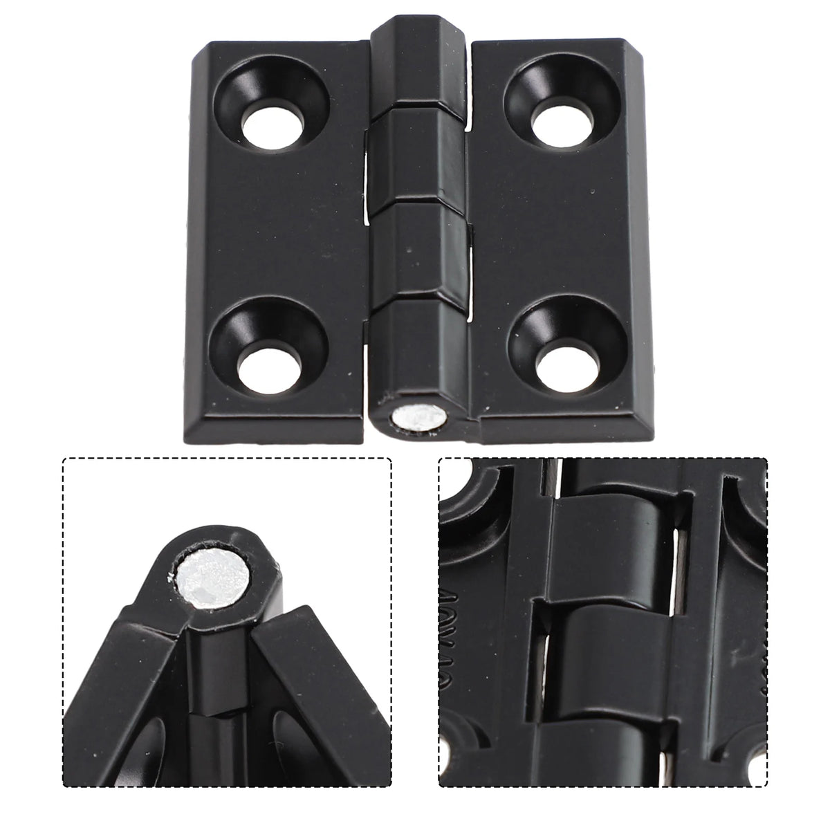 Black Metal Butt Hinges 40/50/60mm – Cabinet & Shed Hardware