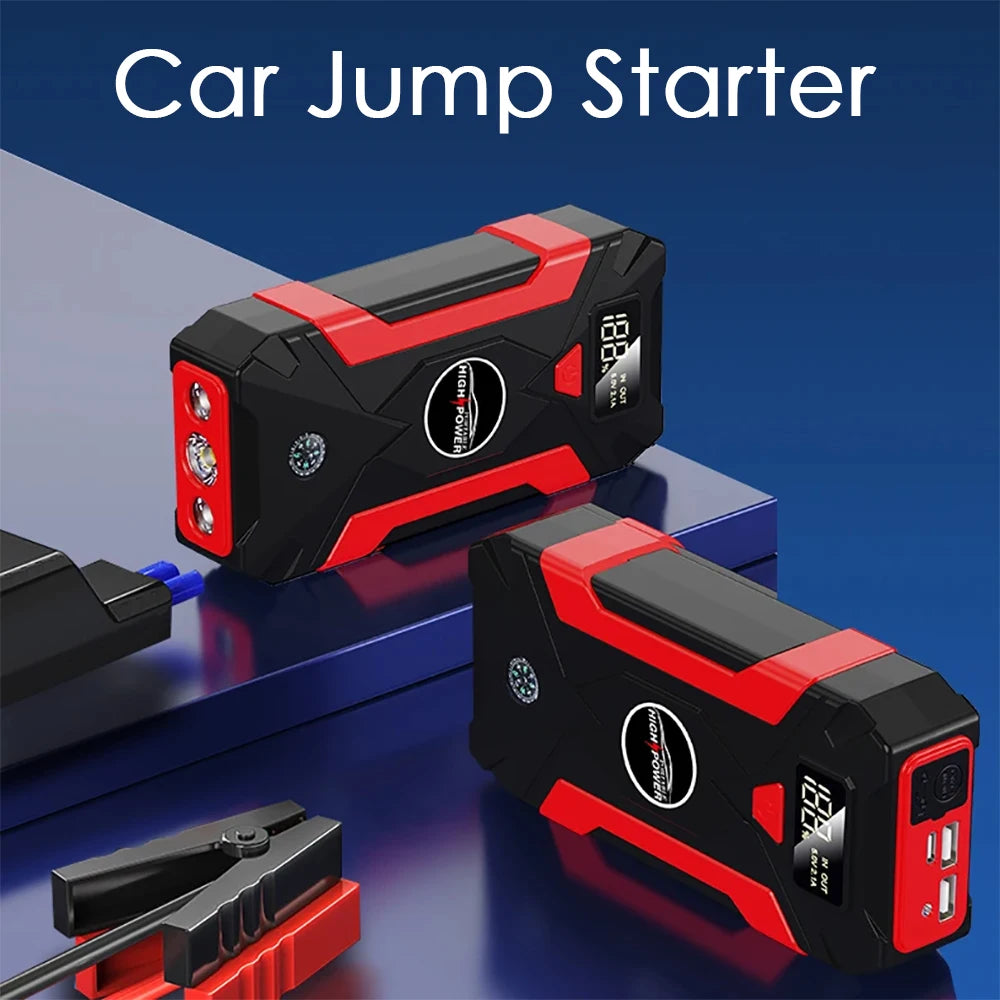 Jump Starter Power Bank 1000A Portable Car Battery Starter For 12V Car Emergency Booster Starter Starting Device