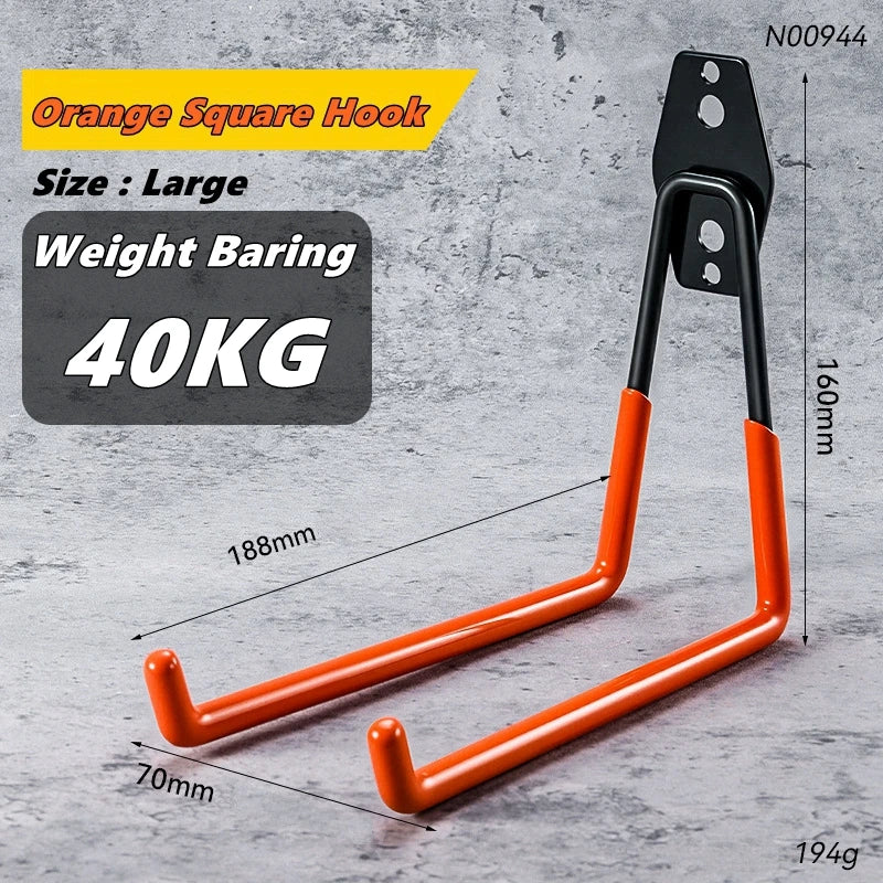 Heavy Duty Wall Mount Garage Utility Hooks for Tool Storage