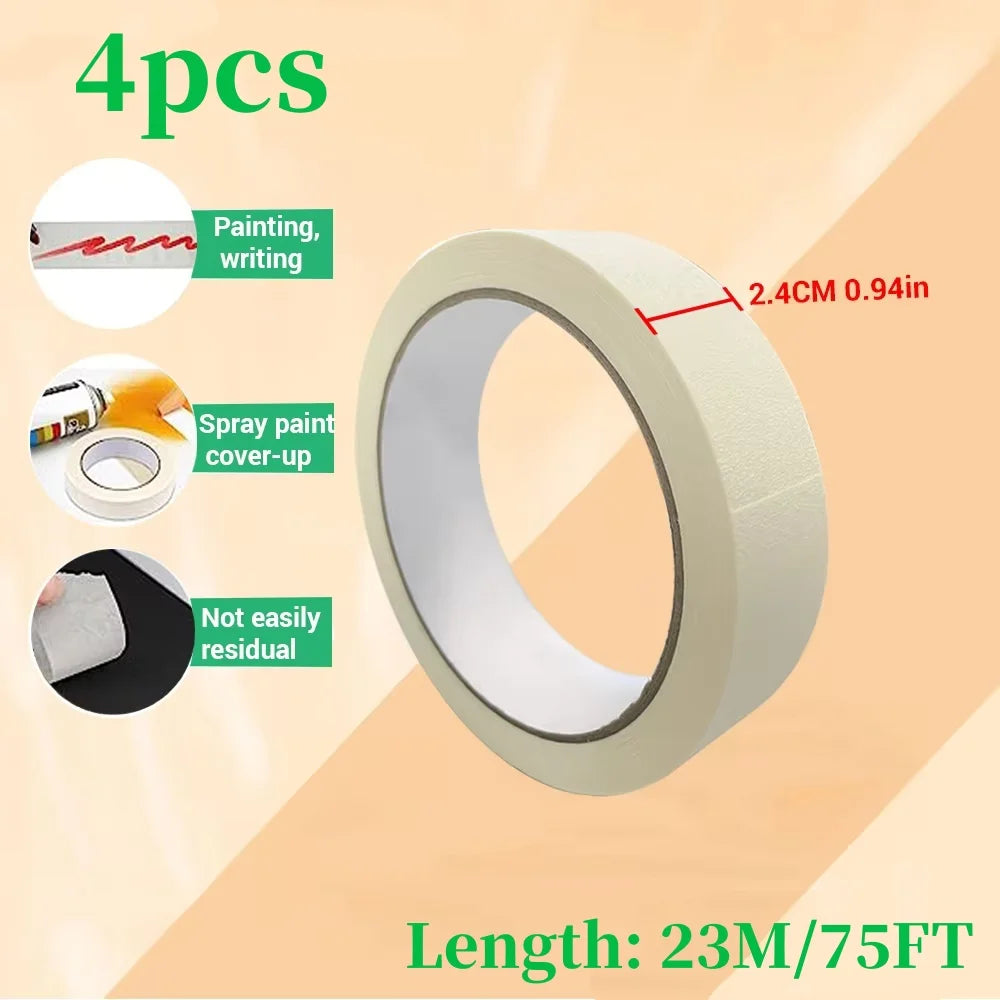 Universal Masking Tape for Classrooms Labels Crafts Offices Easy to Tear and Remove